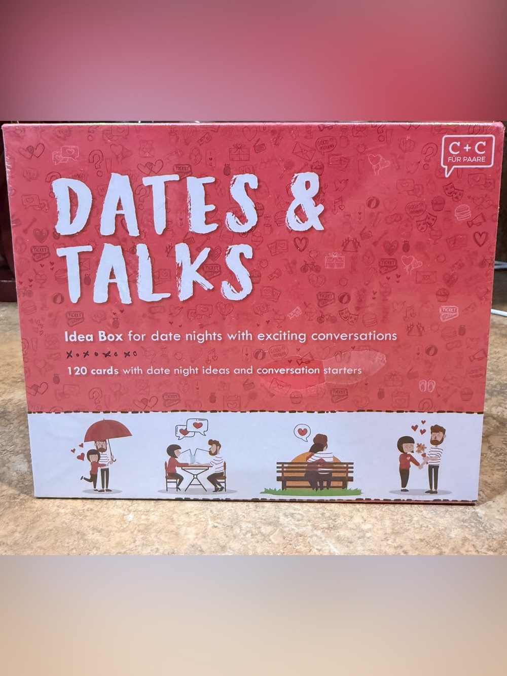 Date Night Idea Box: 120 Cards with Ideas and Conversation Starters